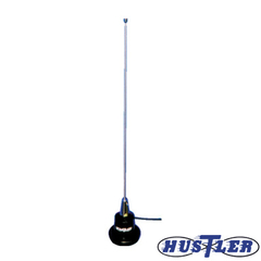 HUSTLER Antena Móvil UHF con Montaje Magnético, 5 dB de Ganancia, Rango de Frecuencia 450-470 MHz MOD: MUM450B