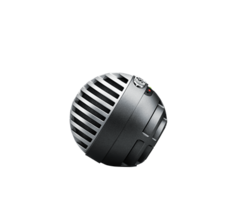 Shure MV5-DIG Micrófono USB Condensador para grabación en PC/Dispositivos móviles Metálico - Calidad de sonido profesional