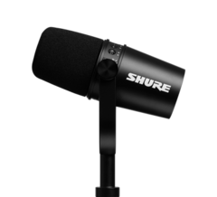 Shure MV7-K Micrófono para Podcast y Home Office - Negro, Modelo Shure, Ajuste de Audio Integrado, Conexión USB, Cardioide, Compatible con Mac y Windows en internet