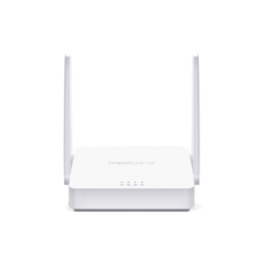 Mercusys Router Inalámbrico WISP N 2.4 GHz de 300 Mbps 1 puerto WAN 10/100 Mbps 2 puertos LAN 10/100 Mbps versión con 2 antenas de 5 dBi MOD: MW302R