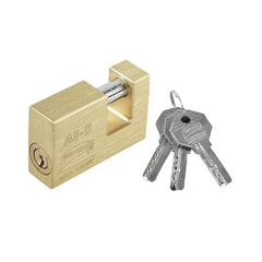 PHILLIPS-ASSA ABLOY Candado para Cortina #9 / Opera con 11 pernos de combinación / Alta seguridad. MX2185