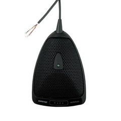 Shure MX392/C Micrófono Condensador Cardioide Negro - Salida de Cable Trasera - Superficie - Ideal para Grabaciones Profesionales y Eventos en Vivo