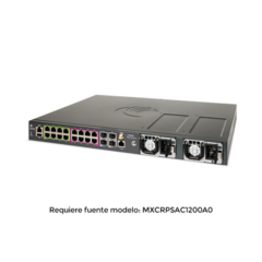 CAMBIUM NETWORKS Switch inteligente cnMatrix TX2020R-P con 16 puertos PoE y 4 SFP+, para fuentes removibles MOD: MXTX2020GXPA10
