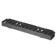 PANDUIT Organizador de Cables Horizontal NetManager, Sencillo (Solo Frontal), Para Rack de 19in, 1UR MOD: NCMHF1