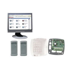 HONEYWELL Kit de Control de Acceso con Controlador NETAXS(Interfaz WEB para 2 Puertas) / 2 Lectoras NETAXS-123/LAKT