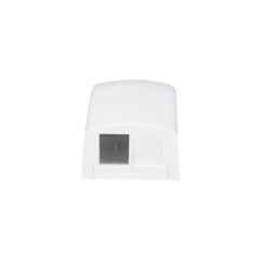 PANDUIT Caja de Montaje en Superficie, Para 2 Módulos Keystone, Color Blanco MOD: NK2BXWH-A