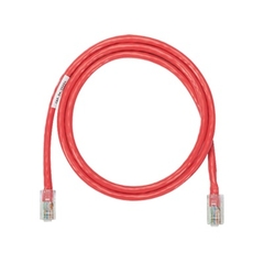 PANDUIT Cable de parcheo UTP Categoría 5e, con plug modular en cada extremo - 1.5 m. - Rojo MOD: NK5EPC5RDY