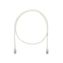 PANDUIT Cable de parcheo UTP Categoría 5e, con plug modular en cada extremo - 1.5 m. - Blanco Mate MOD: NK5EPC5Y