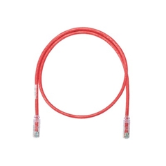 PANDUIT Cable de parcheo UTP Categoría 6, con plug modular en cada extremo - 1 m. - Rojo MOD: NK6PC3RDY