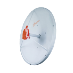 NetPoint Antena de parabola profunda, blindada, con supresión al ruido de 3 ft, 4.5-5.5 GHz, Ganancia 34 dBi con SLANT de 45 ° y 90 °, ideal para hasta 60 km, Conectores N-hembra, montaje. NP4530