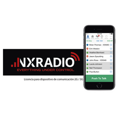 NXRADIO Licencia Anual NXRadio por Dispositivo Para Android, iOS, Despacho en PC y VEPG3 MOD: NXRADIO