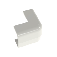 PANDUIT Esquinero exterior, para uso con canaleta LD5, material ABS, Color Blanco Mate MOD: OCF5IW-E