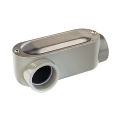 RAWELT Caja Condulet tipo LR de 1" (25.4 mm) Incluye tapa y tornillos. MOD: OLR-0095C