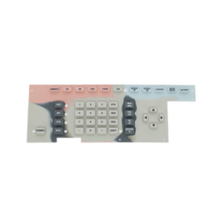 RAMSEY Membrana Elastomérica "Touch Pad" para Monitor de Servicio Ramsey COM-3010. MOD: OVRL-27