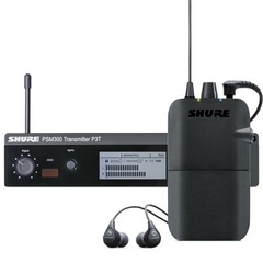 Shure P3TR112GR-G20 Sistema de Monitoreo Personal - Inalámbrico y Confiable, Ideal para Músicos - 24 Canales Compatibles