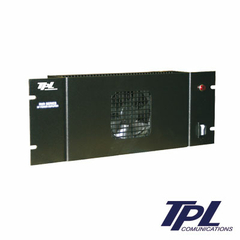 TPL COMMUNICATIONS Amplificador de Ciclo Continuo en VHF para Rack 19", Potencias de Entrada/Salida de 1-5 W/40-125W, consumo de 20 A. Incluye Ventilador. MOD: PA3-1AE-RXRF