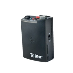 TELEX Transmisor RF con Batería Li-Ion y Clip para Cinturón Integrados. PB242