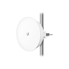 UBIQUITI NETWORKS PowerBeam airMAX AC ISO hasta 450 Mbps, 5 GHz (5150 - 5875 MHz) con antena integrada de 25 dBi con aislamiento RF y radomo incluido MOD: PBE-5AC-400-ISO