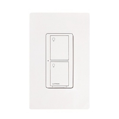 LUTRON ELECTRONICS (Caseta Wireless) Interruptor Inteligente On/Off, No requiere cable neutro. 5A /120-277V PD5WSDVWH