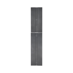 PANDUIT Tapa Final de Fila, Para Organizador Vertical PatchRunner™ 2, de 45 UR, Color Negro PE2VEP