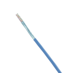 PANDUIT Bobina de Cable Blindado F/UTP de 4 Pares, Cat6A, Soporte de Aplicaciones 10GBase-T, CMR (Riser), Color Azul, 305m PFR6X04BU-CG