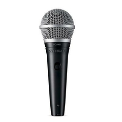 Shure PGA48-QTR Micrófono dinámico para voz - Modelo PGA48-QTR - Ideal para presentaciones y shows en vivo - Adecuado para salas y escenarios pequeños