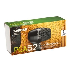 Shure PGA52-XLR Micrófono dinámico para Bombo - Modelo PGA52-XLR, Ideal para Baterías Acústicas - Respuesta en Frecuencia Ajustada y Atributo Principal: Duradero - comprar en línea