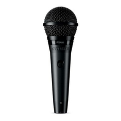 Shure PGA58-XLR Micrófono dinámico para voz - Calidad profesional con efecto anti feedback - Ideal para presentaciones y locución - buy online