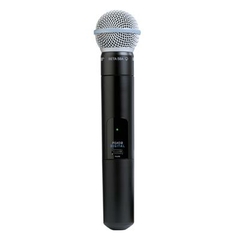 Shure PGXD24/BETA58-X8 - Sistema Inalámbrico Digital con Micrófono para Voz BETA58 - Potente y de Alta Calidad, Ideal para Presentaciones en Vivo