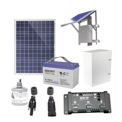 EPCOM POWERLINE Kit Solar de 12 Vcc para alimentar energizador de cerca electrificada PL12K - comprar en línea