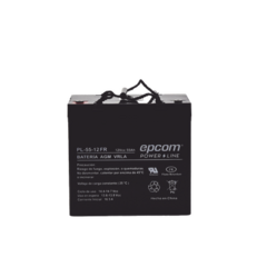 EPCOM POWERLINE Batería de respaldo / 12 V, 75 Ah / UL / Tecnología AGM-VRLA / Retardante a la flama / Para uso Uso en: Aplicaciones fotovoltaicas / Terminales tipo M6. PL-5512-FR