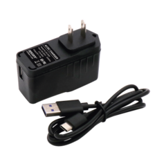 EPCOM POWERLINE Adaptador de pared de 5 Vcc, @ 3 A con micro-USB tipo C PLUSC3000