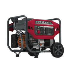 POWERMATE Generador Inversor Portátil a Gasolina, 3.6 kW, Arranque Manual PM4500