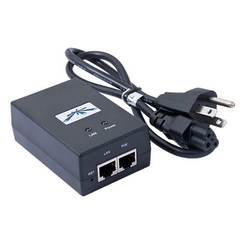 UBIQUITI NETWORKS Adaptador de Power Over Ethernet (PoE) para Equipos UBIQUITI de 24 Vcc MOD: POE24