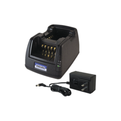 POWER PRODUCTS Multicargador rápido Endura de 2 cavidades para bateria NTN4497, para radio Motorola EP450/DEP450/PR400 MOD: PP-2C-EP450