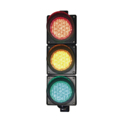 ACCESSPRO Semáforo / Señalización Rojo, Verde y Amarillo / Diametro 100mm / LED / 110vca. PRO-LIGHT-LEDT10