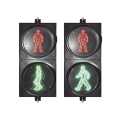 ACCESSPRO Semáforo Peatonal / Con Movimiento / Diámetro 20 Cm. MOD: PROLIGHTPASD