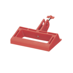 PANDUIT Bloqueador LOTO de Manija Grande para Disyuntores de Caja Moldeada, 2.24" (56.8m) Largo x 3.75" (95.2mm) Ancho. Color rojo PSL-CBL