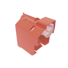 PANDUIT Kit de 10 Dispositivos Para Impedir Desconexión de Plug RJ45, Color Rojo, Incluye Herramienta para Instalar/Retirar PSL-DCPLE