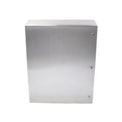 PRECISION Gabinete de Acero Inoxidable IP66 Uso en Intemperie (800 x 1000 x 300 mm) con Placa Interna Galvanizada. MOD: PST-8010030-INOX-B