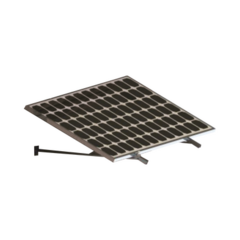 PRECISION Montaje Para Módulos Solares En Muro Con Espesor De 30-35 mm, Riel 1300mm PSWM1300