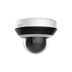 HiLook by HIKVISION Mini PTZ IP 4 Megapixel / 4X Zoom / H.265+ / 20 mts IR EXIR / WDR / PoE / IK10 / IP66 / Ultra Baja Iluminación PTZ-N2404I-DE3