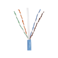 PANDUIT Bobina de Cable UTP 305 m. de Cobre, PanNet, Azul, Categoría 5e (24 AWG), PVC (CM), de 4 pares PUC5504BU-EY