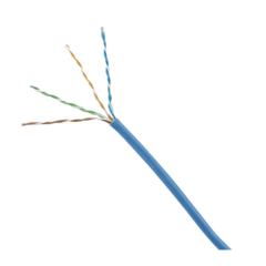 PANDUIT Bobina de Cable UTP 305 m. de Cobre, TX5e™ PanNet, Azul, Categoría 5e, 24 AWG, CMP (Plenum), de 4 pares PUP5C04BU-F