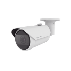 Hanwha Techwin Wisenet Camara Bala IP 8MP con funciones IA / Lente Motorizado 3.2 a 10.2 mm / WDR 120dB / H.265 / RanuraSD / Protección IP66 IK10 / IR 30m QNO-C9083R