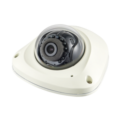 Hanwha Techwin Wisenet Cámara IP Tipo Domo Antivandálico 2 Megapixel / Lente 4 mm / IR 25 m / WDR 120db / Exterior IP66 / H.265 & WiseStream MOD: QNV-6024RM