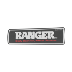 RANGER SECURITY DETECTORS Label para Detector RANGER1000 y 1500 MOD: RANGERFLABEL