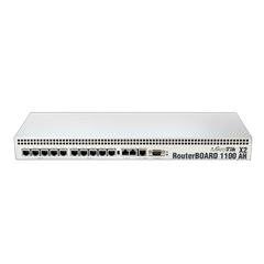 MIKROTIK RouterBoard, CPU 2 Núcleos, 13 Puertos Gigabit Ethernet, 2 GB Memoria, Licencia Nivel 6 MOD: RB1100AHX2