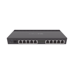 MIKROTIK (RB4011iGS+RM) RouterBoard, CPU 4 Núcleos, 10 Puertos Gigabit Ethernet, 1 puerto SFP+ MOD: RB4011IGS+RM