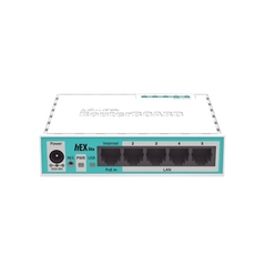 MIKROTIK (hEX lite) RouterBoard, 5 Puertos Fast Ethernet MOD: RB750R2